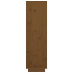 Berkfield Home Highboard Honey Brown 38x35x117 cm Solid Wood Pine - Size: 38 x 35 x 117 cm - thumbnail 5