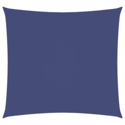 Berkfield Home Sunshade Sail Oxford Fabric Square 7x7 m Blue - thumbnail 2