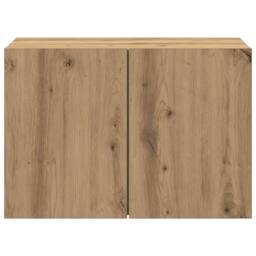 Berkfield Home TV Cabinet Wall-mounted Artisian Oak 60x30x41 cm in Brown - Size: 60 x 30 x 41 cm - thumbnail 6