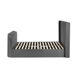 Cheshire Hickory Ottoman TV Bed - Dark Grey - Double (135cm) - thumbnail 7