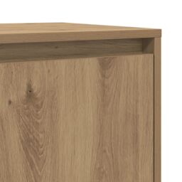 Berkfield Home Sideboard 2 pcs Artisan oak 70 x 41 x 75 cm Engineered wood in Brown - thumbnail 7
