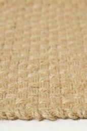 Homescapes Zaphyr Natural Handwoven Jute Rug with Tassels - Size: 90 cm x 150 cm - thumbnail 4