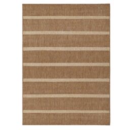 Yard Tala Stripe Jute Effect Indoor/Outdoor Rug in Natural - Size: 120 cm x 170 cm - thumbnail 2
