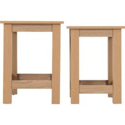 Seconique Tessa Nest of 2 Tables in Natural - thumbnail 2