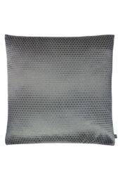 Prestigious Textiles Emboss Metallic Mosaic Tile Cushion in Grey - Size: 55 cm x 55 cm - thumbnail 1