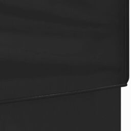 Berkfield Home Folding Party Tent with Sidewalls Black 3x3 m - thumbnail 6