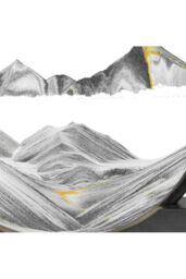 Living and Home Decorative Moving Sand Art Picture in Motion in Grey - thumbnail 6
