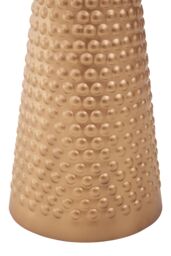 Orsina White Top Gold Base Side Table, Gold Finished Bedside Table for Home, Office, Lounge, Sofa - thumbnail 4