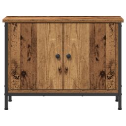 Berkfield Home Old Wood TV Stand Old wood Wood 60 x 35 x 45 cm Durable in Brown - thumbnail 6
