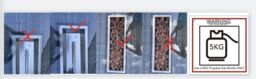 Fimous PE Rattan Lounge Sofa Set 11 Seater Outdoor Garden Furniture Set with Firepit Dining Table 3 Seater Sofa 2 Stools Side Table Light Grey - thumbnail 4