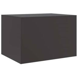 Berkfield Home Coffee Table Black 67x50x44 cm Steel - Size: 67 x 50 x 44 cm - thumbnail 9