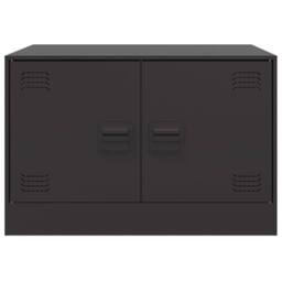 Berkfield Home Coffee Table Black 67x50x44 cm Steel - Size: 67 x 50 x 44 cm - thumbnail 6
