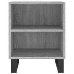 Berkfield Home Bedside Cabinets 2 pcs Grey Sonoma 40x30x50 cm Engineered Wood - Size: 40 x 30 x 50 cm - thumbnail 5