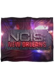 ViacomCBS/Nickelodeon Ncis:New Orleans Neon Sign Silky Touch Super Soft Throw Blanket 152 X 127 cm in White - thumbnail 1