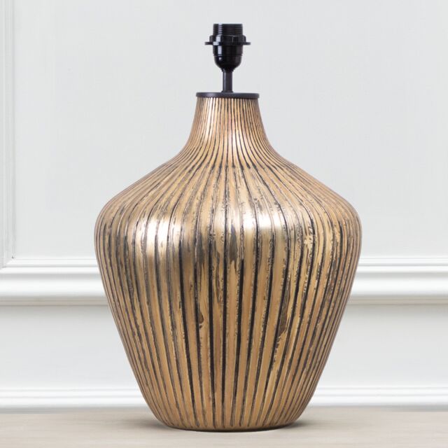 Voyage Maison Zelena Glass Lamp Base in Gold - image 1