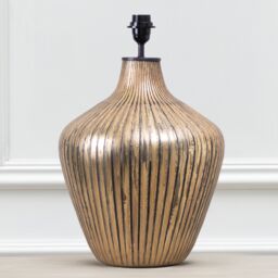 Voyage Maison Zelena Glass Lamp Base in Gold - thumbnail 1