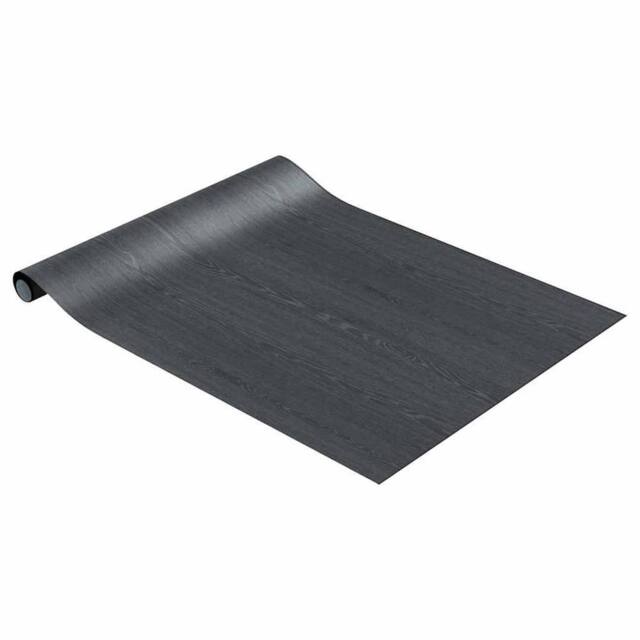Berkfield Home Self-adhesive Furniture Film Dark Wood 500x90 cm PVC in Black - image 1