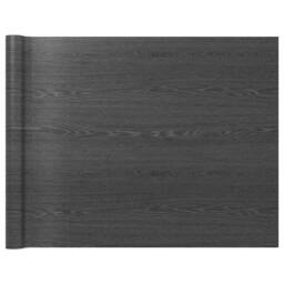 Berkfield Home Self-adhesive Furniture Film Dark Wood 500x90 cm PVC in Black - thumbnail 4