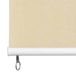 Berkfield Home Outdoor Roller Blind Cream 80x230 cm HDPE - thumbnail 4