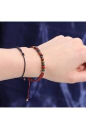 KDMD Zodiac Crystal Candle & Gemstone Bracelet for Aries-Freshness in Blue - thumbnail 4