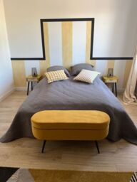 Nordlys Scandinavian Design Bench with Metal Legs Storage in Yellow - thumbnail 8