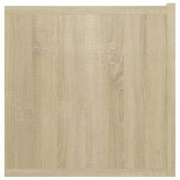 Berkfield Home Hanging TV Cabinets 3 pcs Sonoma Oak 60x30x30 cm in Light Brown - Size: 60 x 30 x 30 cm - thumbnail 7