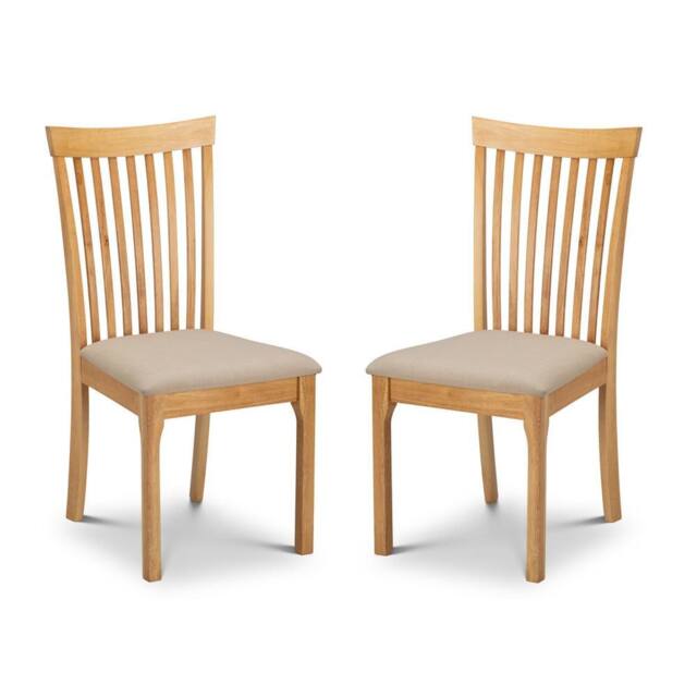 Cheshire Montclair Elegant Dining Chairs - Set of 2 in Light Oak - image 1
