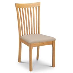 Cheshire Montclair Elegant Dining Chairs - Set of 2 in Light Oak - thumbnail 2