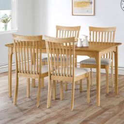 Cheshire Montclair Elegant Dining Chairs - Set of 2 in Light Oak - thumbnail 6