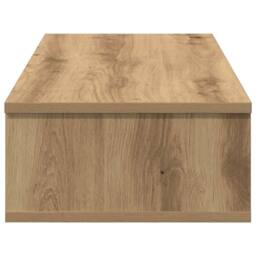 Berkfield Home Wall Shelf with Drawers Artisian Oak 80x31x17 cm Engineered Wood in Brown - Size: 80 x 31 x 17 cm - thumbnail 5