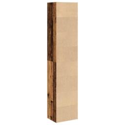 Berkfield Home Bookcase Old Wood 40x30x189 cm Engineered Wood in Brown - Size: 40 x 30 x 189 cm - thumbnail 6