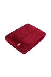 Heat Holders 1.7 Tog Fleece Thermal Blanket in Burgundy - thumbnail 1