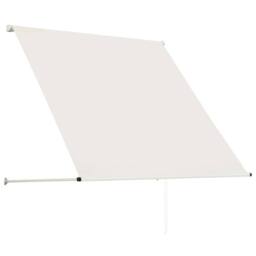 Berkfield Home Retractable Awning 100x150 cm Cream in Beige - thumbnail 3