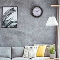 Havendro Garden Station Wall Clock with Thermometer Arabic 12inch Brown - thumbnail 6