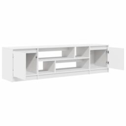 Berkfield Home TV Cabinet White 188.5x41x50 cm Engineered Wood - thumbnail 5