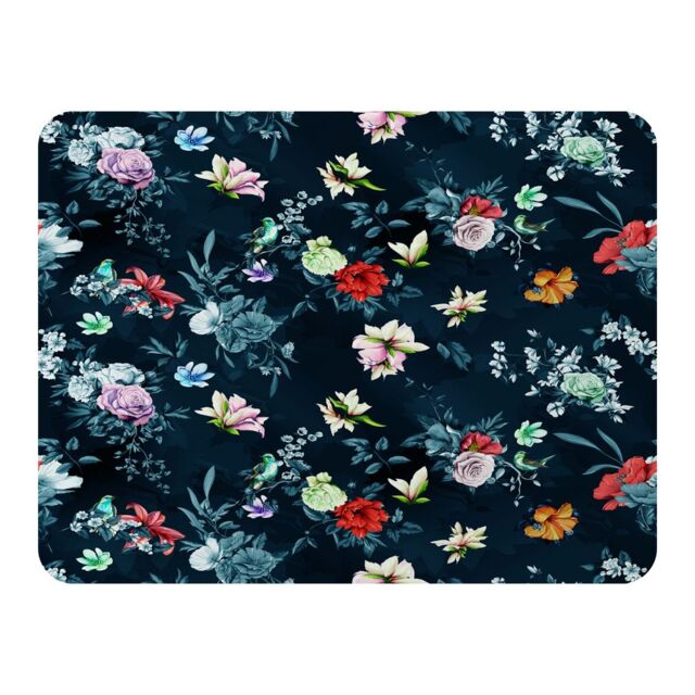 Benjamin Tate Design Roses & Other Bright Flowers Blanket in Natural - Size: 120 cm x 150 cm - image 1