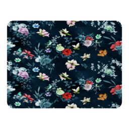 Benjamin Tate Design Roses & Other Bright Flowers Blanket in Natural - Size: 120 cm x 150 cm - thumbnail 1