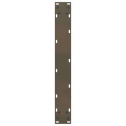 Berkfield Home Coffee Table Legs U-Shaped 2 pcs Natural Steel 60x(110-111) cm Steel in Brown - thumbnail 7