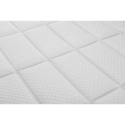 Cheshire Oakham Capsule Memory Roll-Up Mattress 135cm Double in White - Size: Super King - thumbnail 5