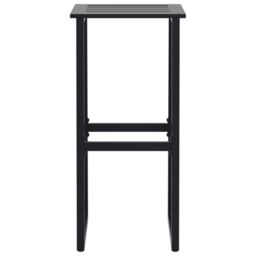 Berkfield Home 11 Piece Garden Bar Set Black Powder-coated Steel - thumbnail 6