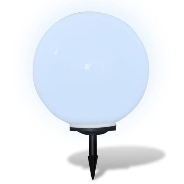 Berkfield Home Outdoor Pathway Lamp LED 50 cm with Ground Spike in White - image 1