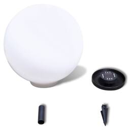 Berkfield Home Outdoor Pathway Lamp LED 50 cm with Ground Spike in White - thumbnail 4