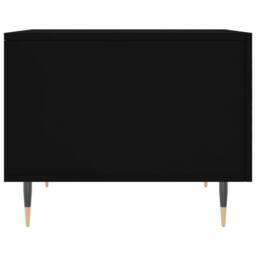 Berkfield Home Coffee Tables 2 pcs Black 50x50x40 cm Engineered Wood - Size: 50 x 50 x 40 cm - thumbnail 8