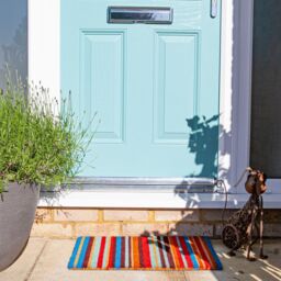 Nicola Spring Coir Door Mats - 90 x 60cm - Pinstripe - Set of 2 - Size: 60 cm x 90 cm - thumbnail 5