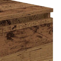 Berkfield Home Sideboard Old Wood 60x35x76 cm Engineered Wood in Brown - Size: 60 x 35 x 76 cm - thumbnail 9