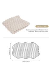 Garden Sanctuary Non-Slip Faux Plush Sofa Protector in Beige - thumbnail 5