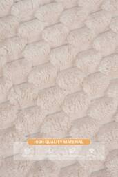 Garden Sanctuary Non-Slip Faux Plush Sofa Protector in Beige - thumbnail 4