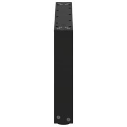 Berkfield Home Coffee Table Legs U-Shaped 2 pcs Black 60x(30-31) cm Steel - thumbnail 6