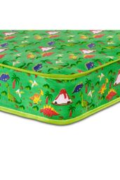 eXtreme Comfort Ltd Extreme Comfort Dreamy Dinosaur Spring Value Mattress in Green - Size: EU Single - thumbnail 3