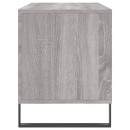 Berkfield Home Record Cabinet Grey Sonoma 100x38x48 cm Engineered Wood - Size: 100 x 38 x 48 cm - thumbnail 5